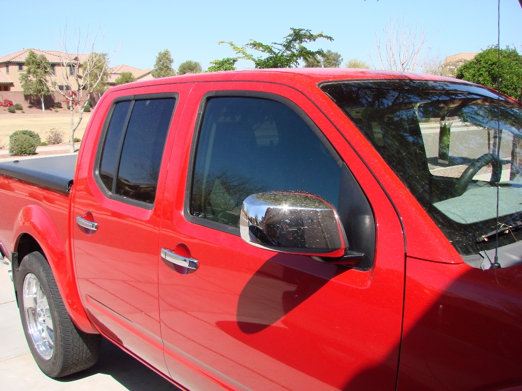 Installed vent visors from AutoAnything on our Frontier - Nissan Forum ...