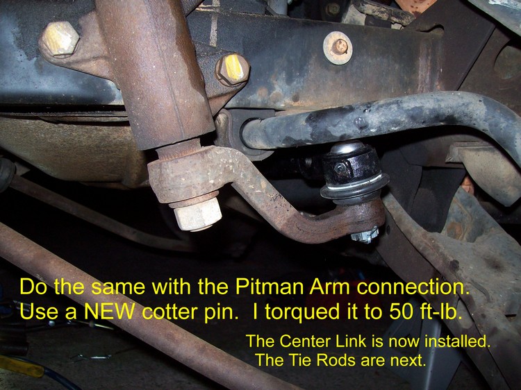 DIY Steering Linkage Replacement Nissan 720 Truck